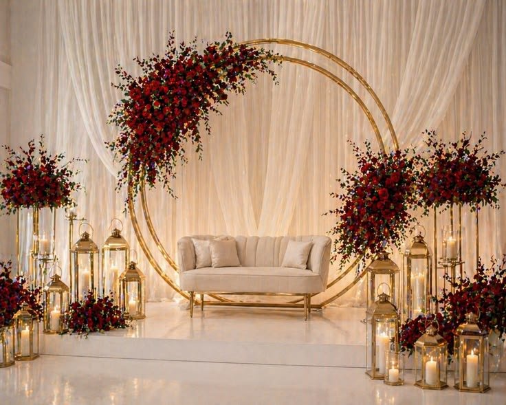 Crystal & Floral Scenography